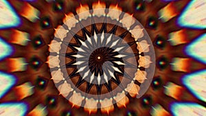 4K abstract background 60fps. Dynamic moving fantasy loop. Kaleidoscope.