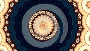 4K abstract background 60fps. Dynamic moving fantasy loop. Kaleidoscope.
