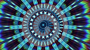 4K abstract background. Dynamic moving fantasy loop. Kaleidoscope.