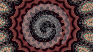 4K abstract background. Dynamic moving fantasy loop. Kaleidoscope.