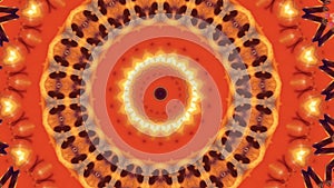 4K abstract background. Dynamic moving fantasy loop. Kaleidoscope.