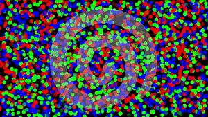 4k Abstract color dot noise background,candy beans,egg microbe spore bacteria.