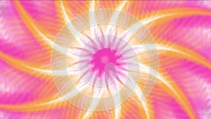 4k Abstract whirl gear flower pattern background,light space,windmill energy.