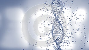 4K DNA Gene Editing Concept.