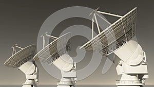 4k Satelite Dishes,Large Radio Observatories-TimeLapse,Radar,outer Space.