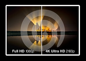 4K television display