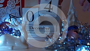 4th December Date Blocks Advent Calendar