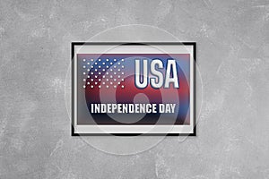 4th July, American Independence Day Banner and Vector Illustration