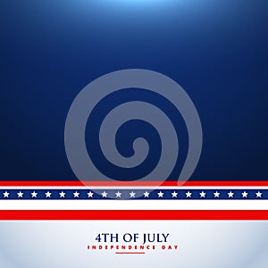 4th of july background illustration