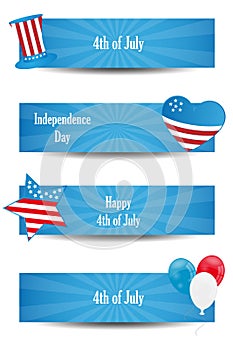 4th of july banners