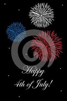 4th of July card