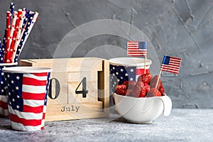 4th July card concept