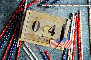 4th July card concept