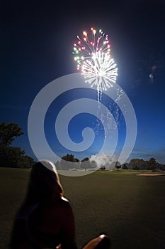 4th of July celebrations on Oak Tree country club golf course