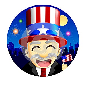 4th of July Character