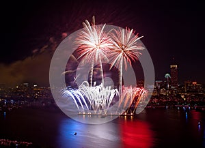 4th of July Fireworks in Boston