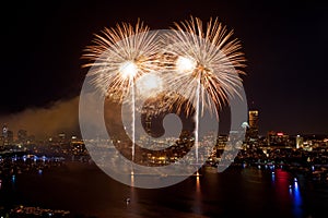 4th of July Fireworks in Boston