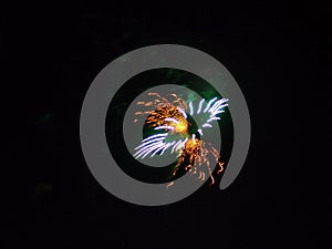 4th of July Fireworks Celebration in USA photo