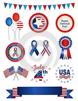 4th july graphic collection