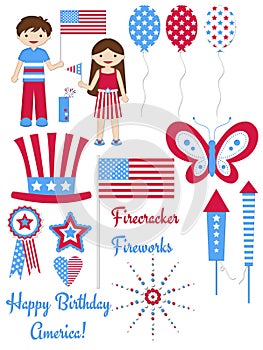 4th of July Graphics