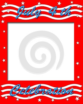 4th. of July poster