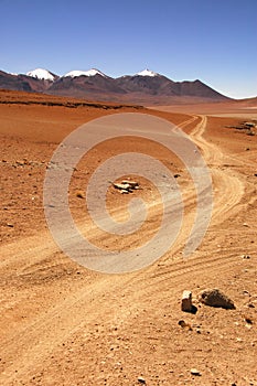 4X4 Trail in the desert