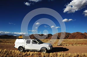 4x4 Vehicle in Namibia photo