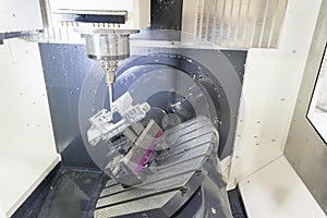 The 5-axis CNC machine