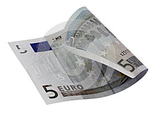 5 Euro bill