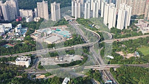 5 May 2022 view of Po Shun Road at Tseung Kwan O