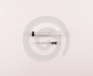 5 ml syringe with G22 needle