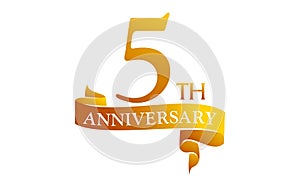 5 Year Ribbon Anniversary