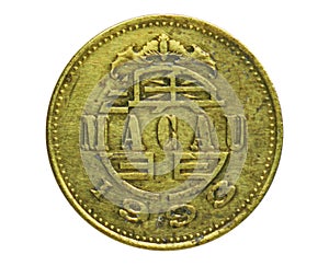 50 Avos coin, 1887-1999 - Portugese Colony, Bank of Macao