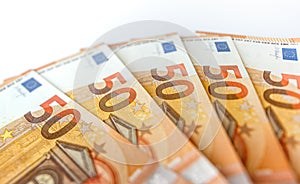 50 euro bills euro banknotes money