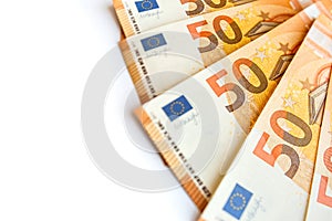 50 euro bills euro banknotes money