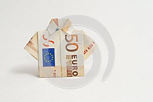 50 euro origami shirt