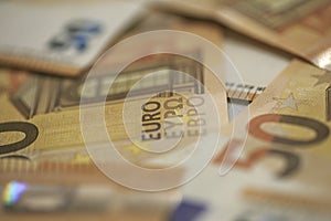 50 Euros banknotes