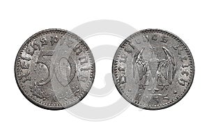 50 Reichspfennig 1935 A. Coin of Germany