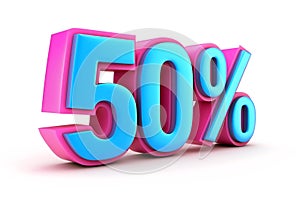 50% sales illustration, AI generated