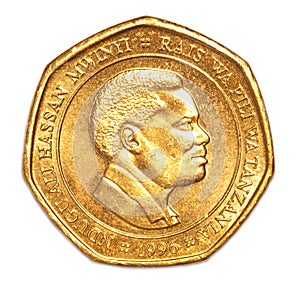 50 Tanzanian shilling coin