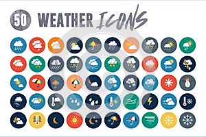 50 Weather Icons