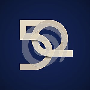 50 years anniversary paper number