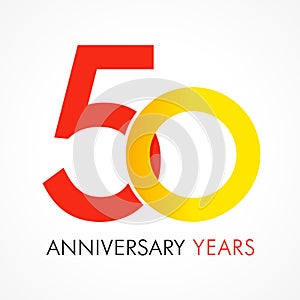 50 years old celebrating classic logo.