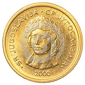 50 yugoslavian para coin