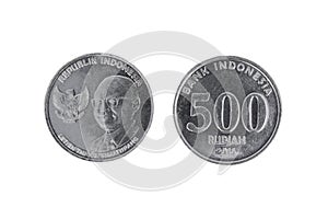 500 indonesian rupiah coin (2016).