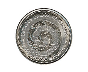 500 Pesos coin, Bank of Mexico. Reverse, 1987