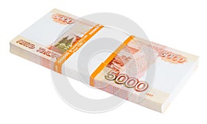 5000 Russian rubles batch photo