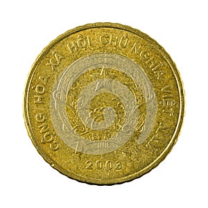 5000 vietnamese coin 2003 reverse