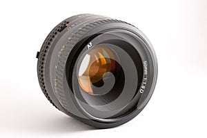 50mm auto-focus camera lens photo