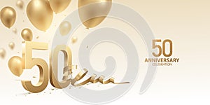 50th Anniversary Celebration Background